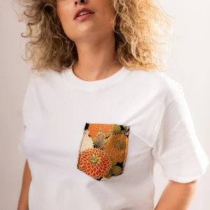 Kimotee Treasures - Golden Kiku T-shirt